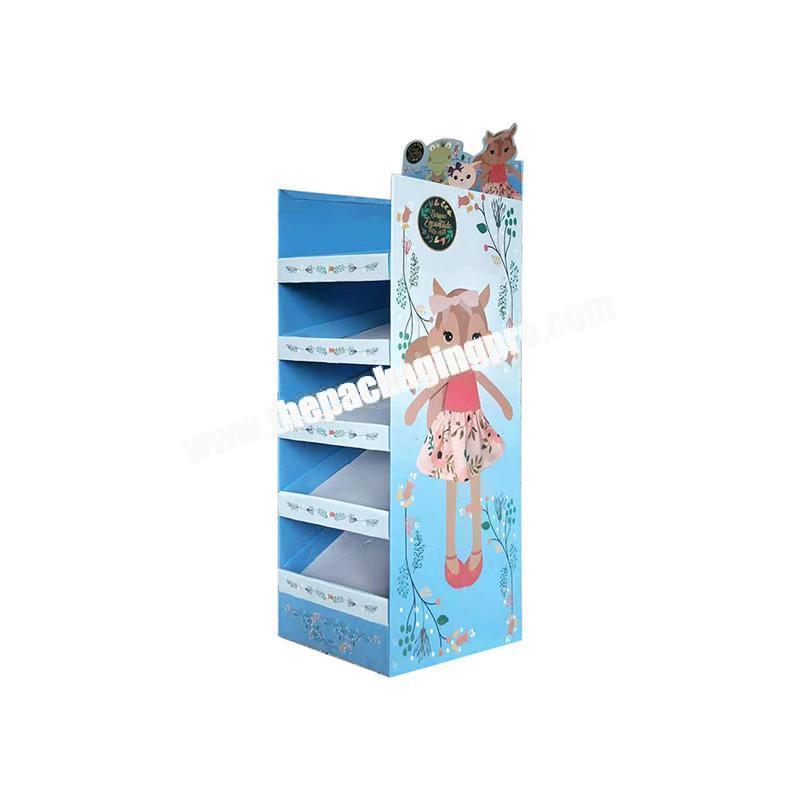 Manufacturer high quality custom pop store display shelf