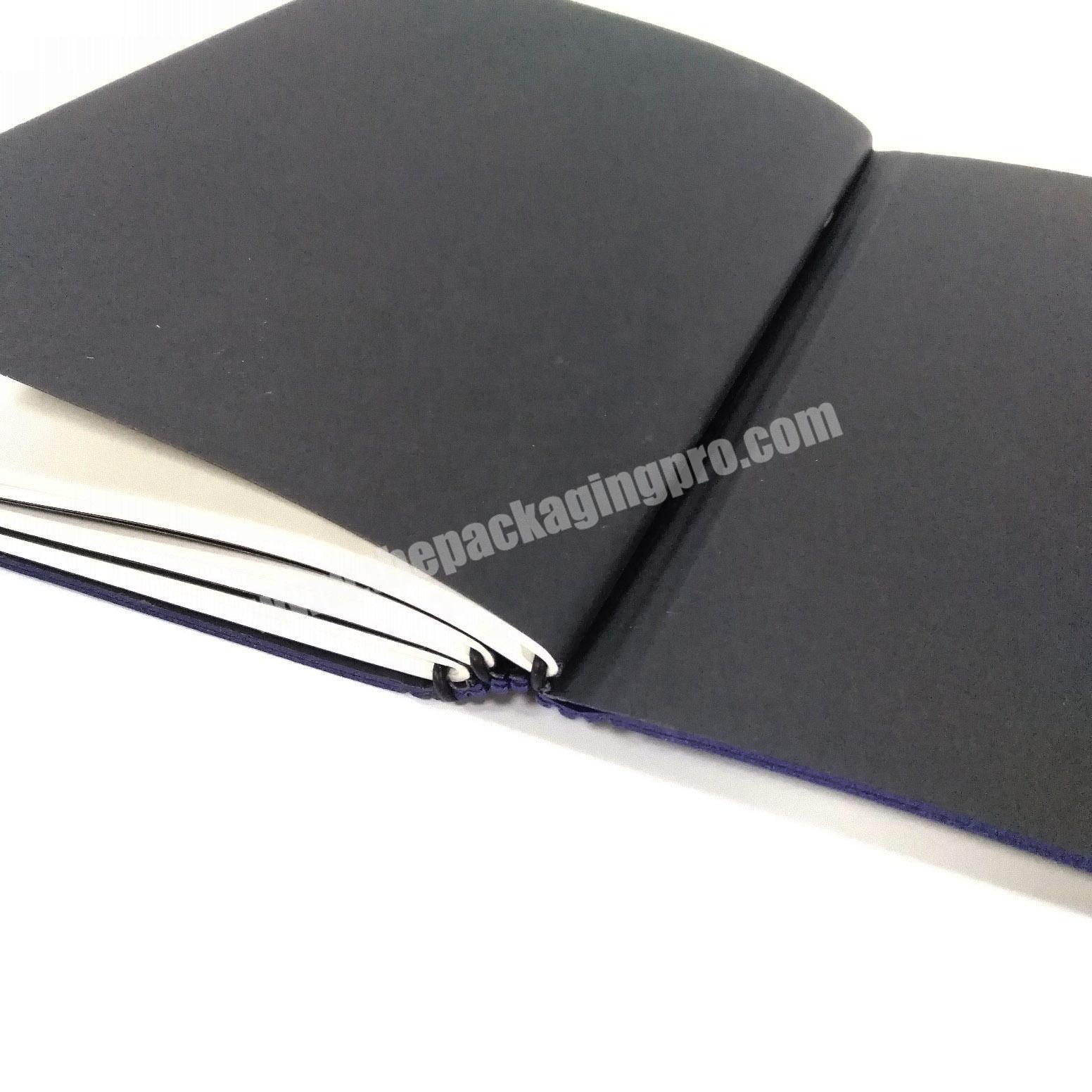 Manufacturer Nice Quality Leather Diary Cheap A5 Custom Notebook Student Journal