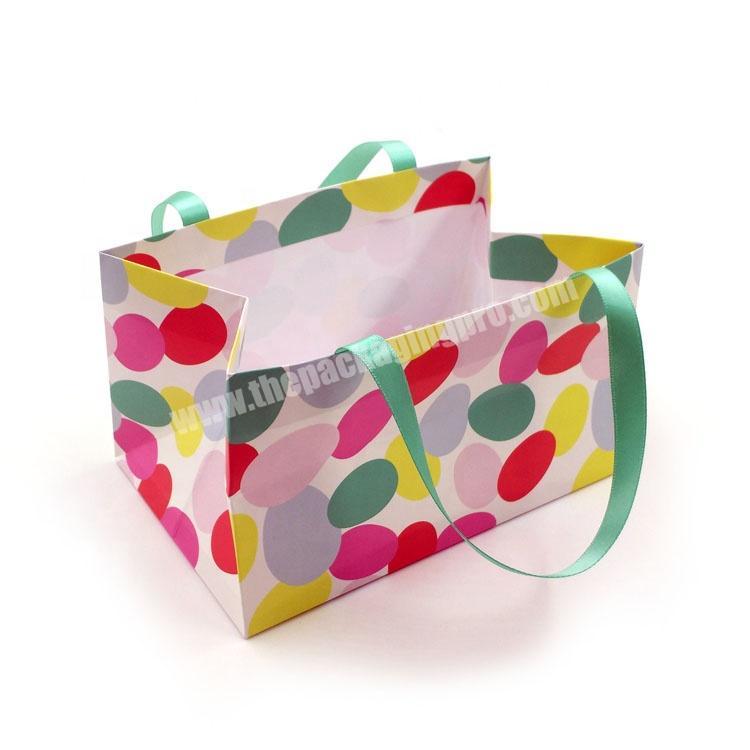 Manufacturer professional custom gift paper shopping bag