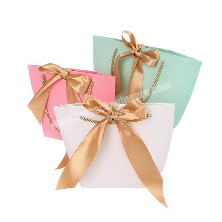 Manufacturer wholesale craft paper bag gift paper bag custom paper bag