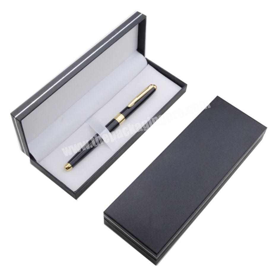 Manufacturers custom wholesale high-grade black pen box can be printed from 1000 logo wholesale