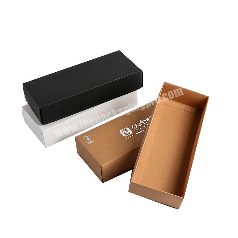 Manufacturers customized long kraft box paper packaging gift box color printing packaging box