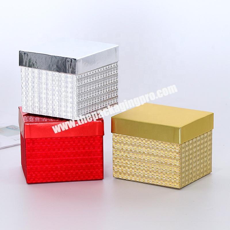 Manufacturers supply custom creative gift box lid and base packaging boxes