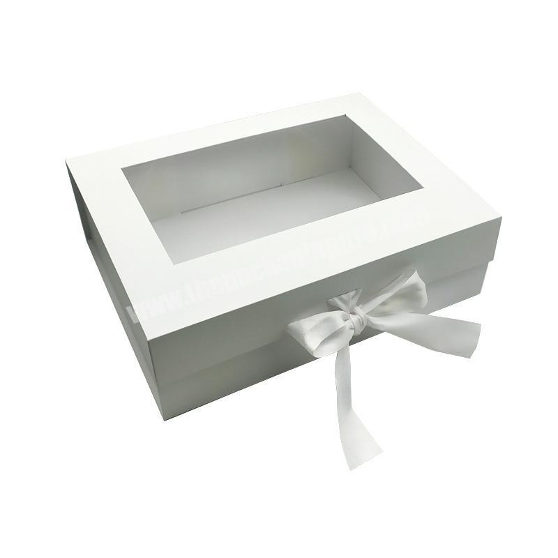 Manufacturers supply custom rectangular hand foldable gift box