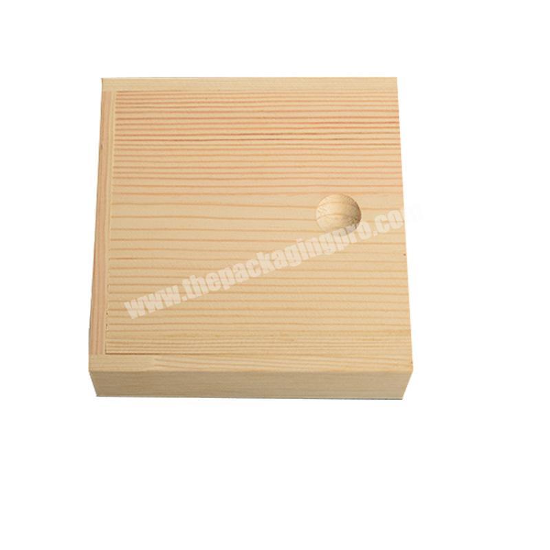 Manufacturers supply universal new creative pull lid soap box wooden handmade soap gift boxes