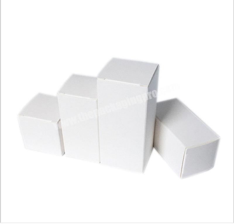 Manufacturers wholesale customized small white boxes for packaging and storage gifts, blank custom size shape