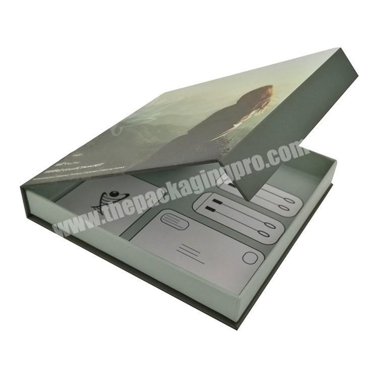 Matt Lamimation Collapsible Gift Box Made of Art Paper and Cardboard Folding and Magnetic