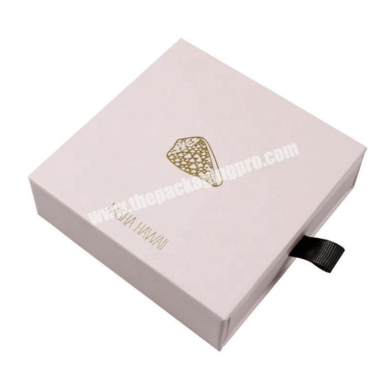 Matte Finished Pink Paper Cardboard Jerwellrty Gift Box Factory Guangzhou Minglai Packaging