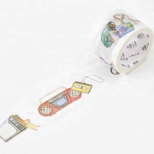 Meaningful childhood's memories custom printed make washi paper tape