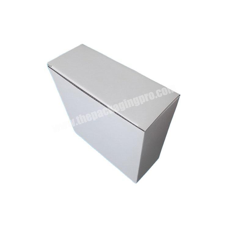 Medicine cosmetic white folding carton factory wholesale luxury paper rigid cardboard parfum packaging gift small custom box