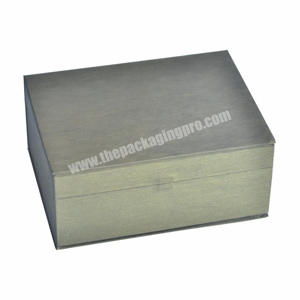 Metallic Gift Paper Boxes For smart phone Case Packing High Quality Packaging Box