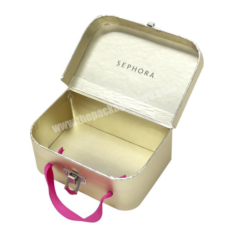 mini cute jewelry paper suitcase box