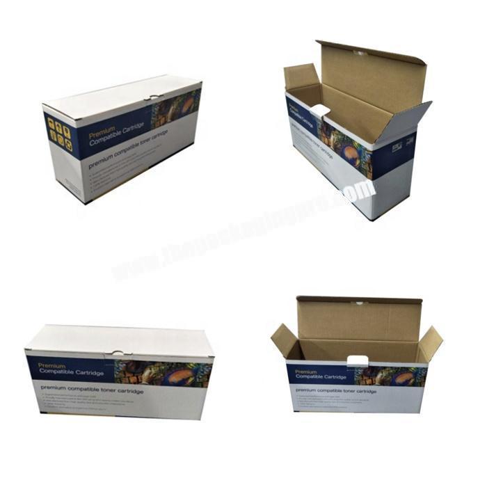 Mixed color custom make corrugated paper keyboard packaging box