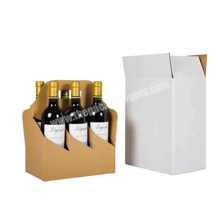 Modern best sell beer six pack box