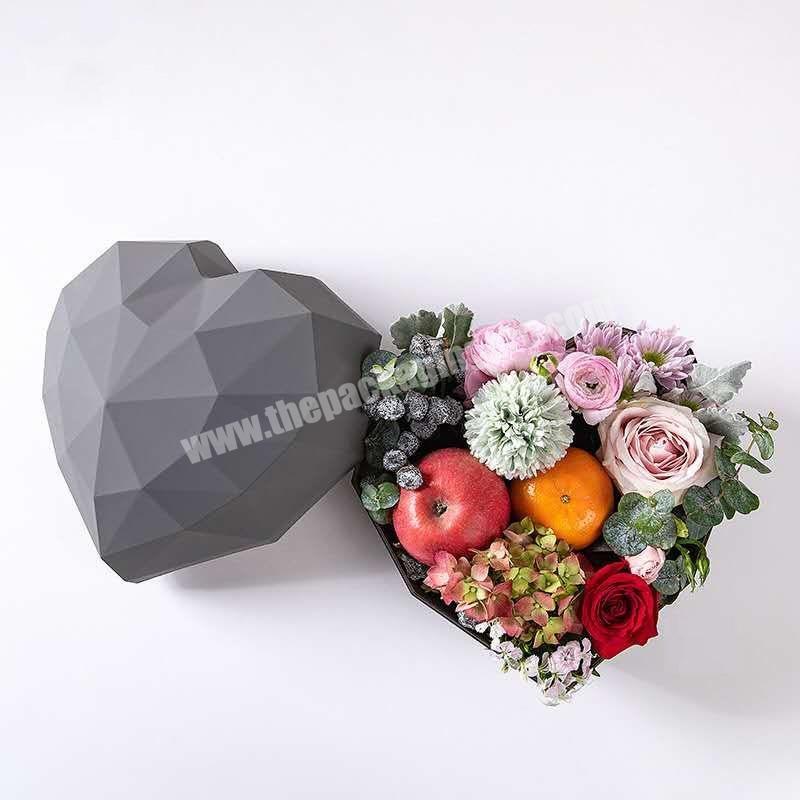 Modern design flower small box flower box velvet flower favor box with best quality