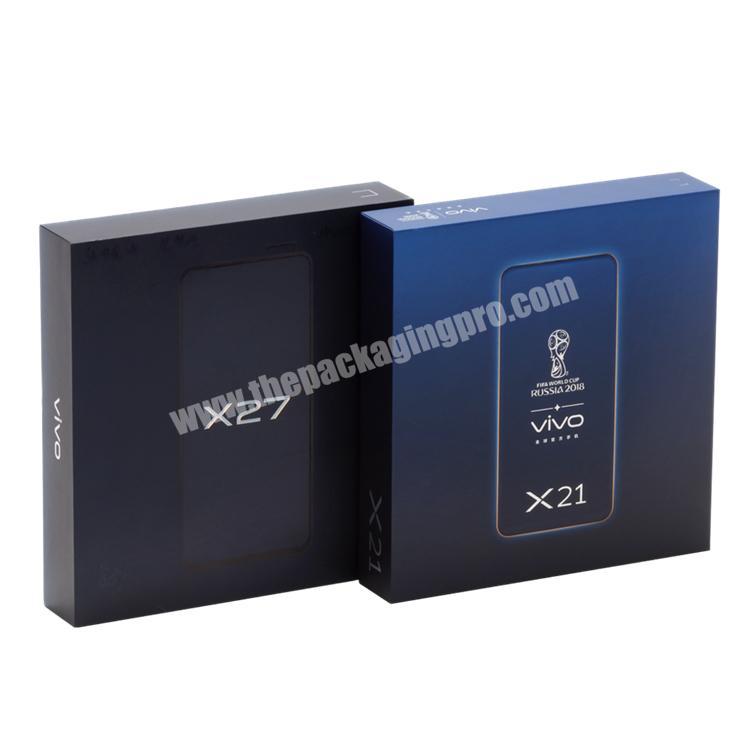 Modern Design Popular Lid and Base Paper Box with Blister Tray & Paper Card Tray for Mobile Phone  Electronics