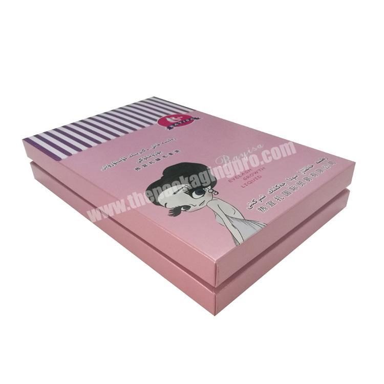 Modern Light Color Cardboard Cosmetic Beauty Essential Oil Packaging