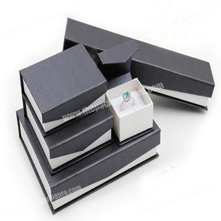Modern style new design packing accessories cardboard paper jewelry box