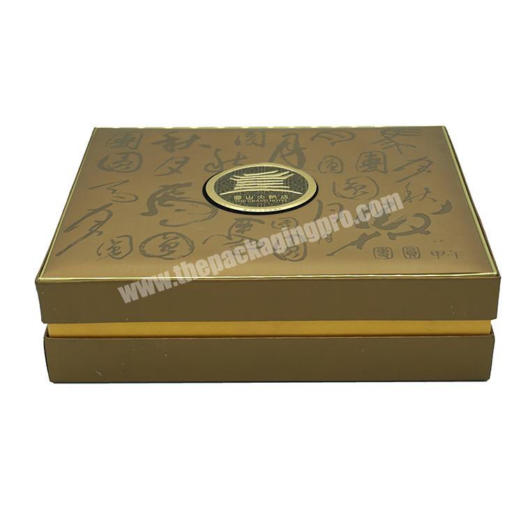 moon cake container luxury paper custom gift box packaging