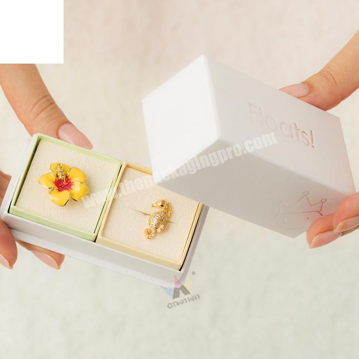 Most Popular Wholesale Price Mini Cardboard Paper Ring Jewelry Packaging Gift Box