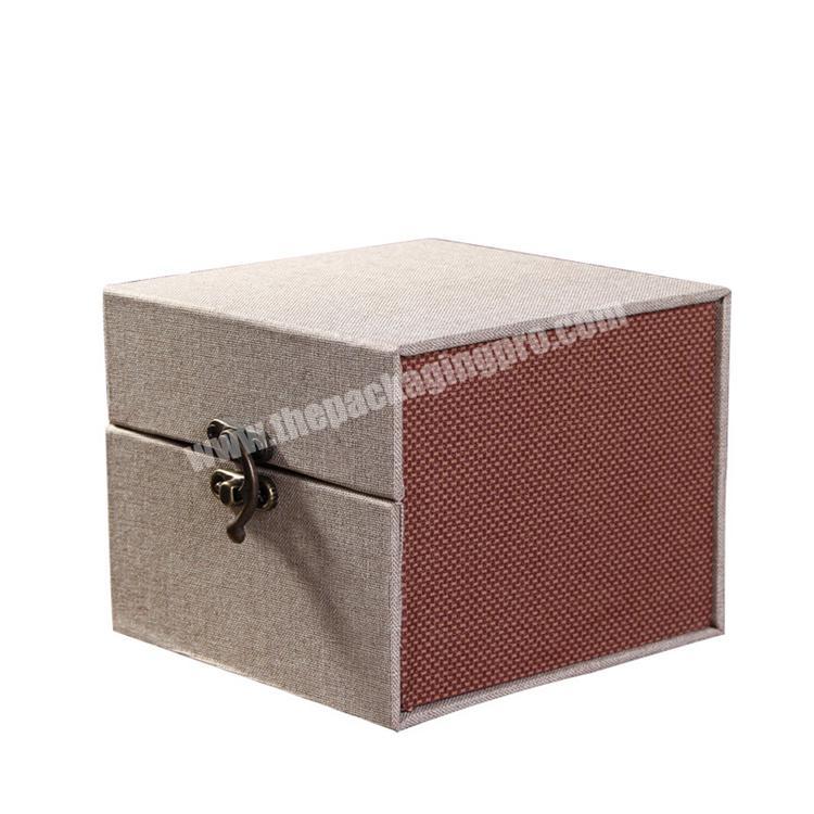 Multi-Layer Hard And Bright Color Built-In Flannel Sponge High-End Packaging Box Manufacturer Customized Case