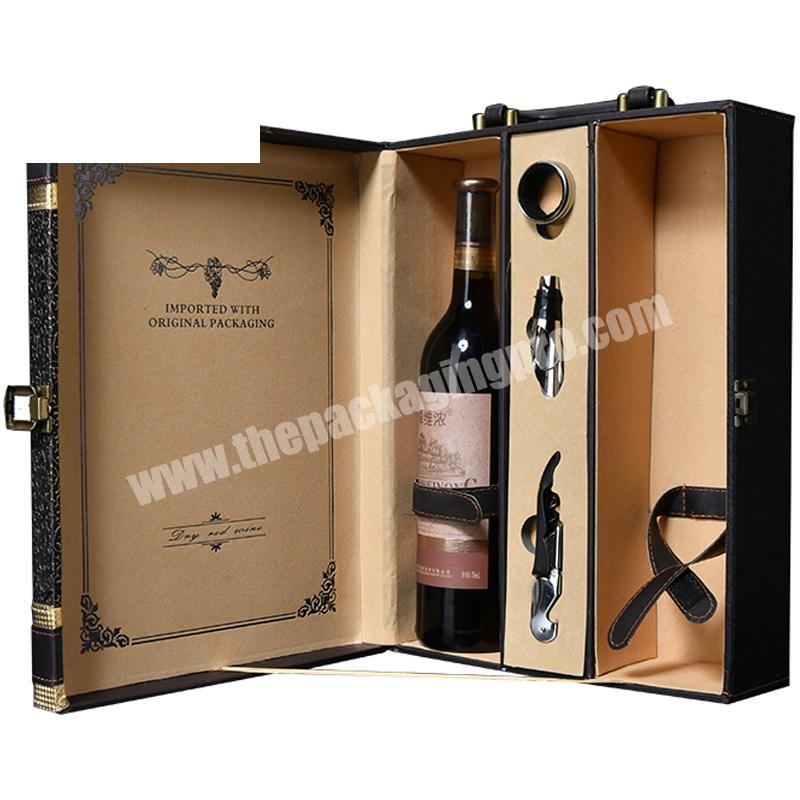 Wine Box Gift Set, Single Wine Box with Tools