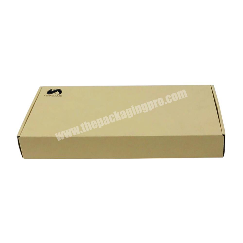 New Arrival Common Gey Kraft Folding Cardboard Boxes Packaging Corrugated Paper Packing