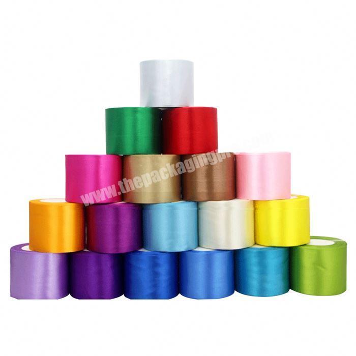 New Arrival Customized Logo Printed Colorful Satin Ribbon For Easter Day