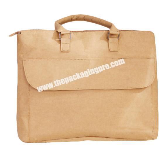 New Arrival Fashionable Eco-friendly Waterproof Kraft Paper Tyvek Hand bags Women Tote Bag
