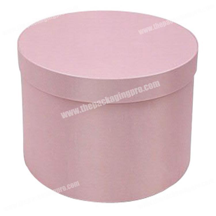 New arrival high end tea gift custom round cylinder packaging hat box