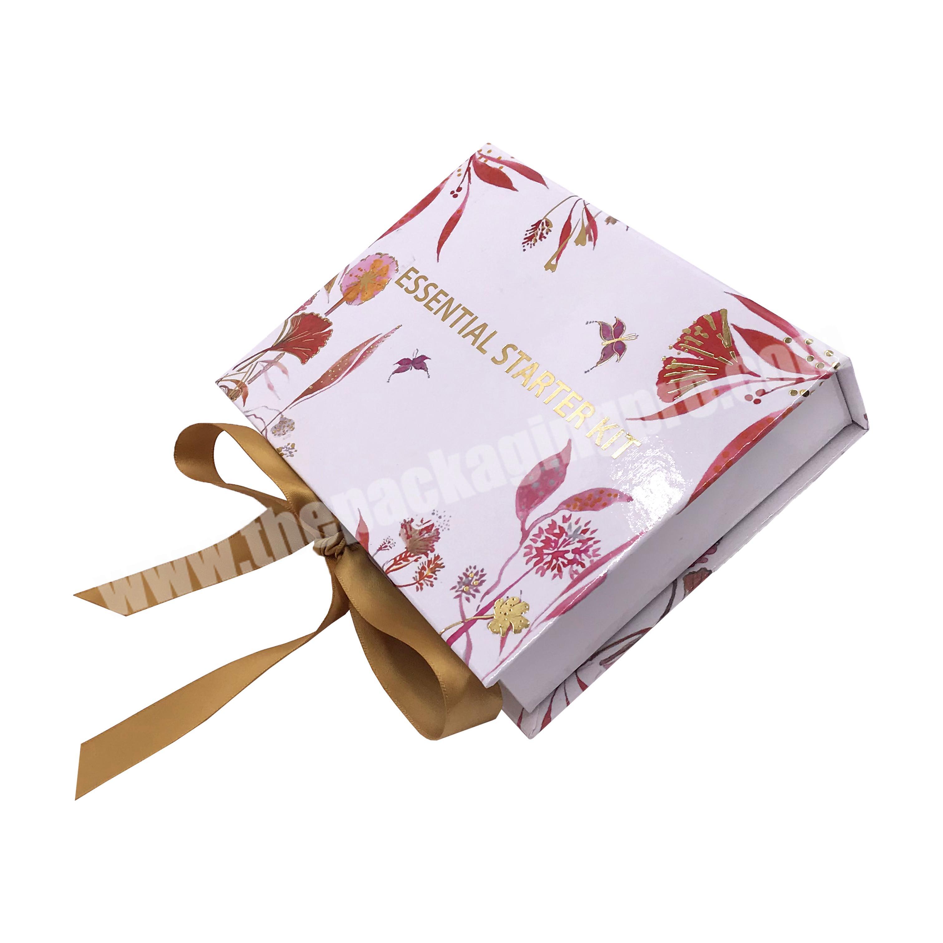 New arrival jewellery gift box with ribbon honey jar partition
