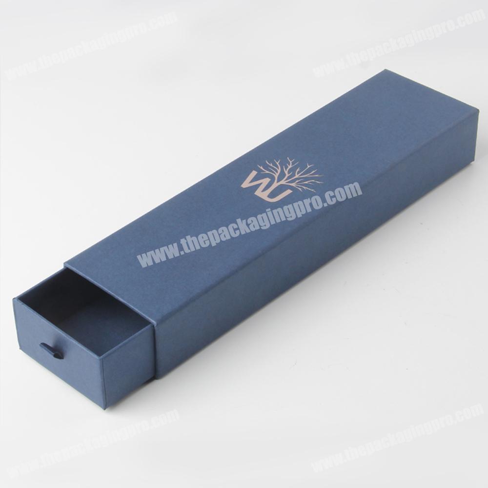 New arrival product delivery on time black wholesale printing drawer package paper box production