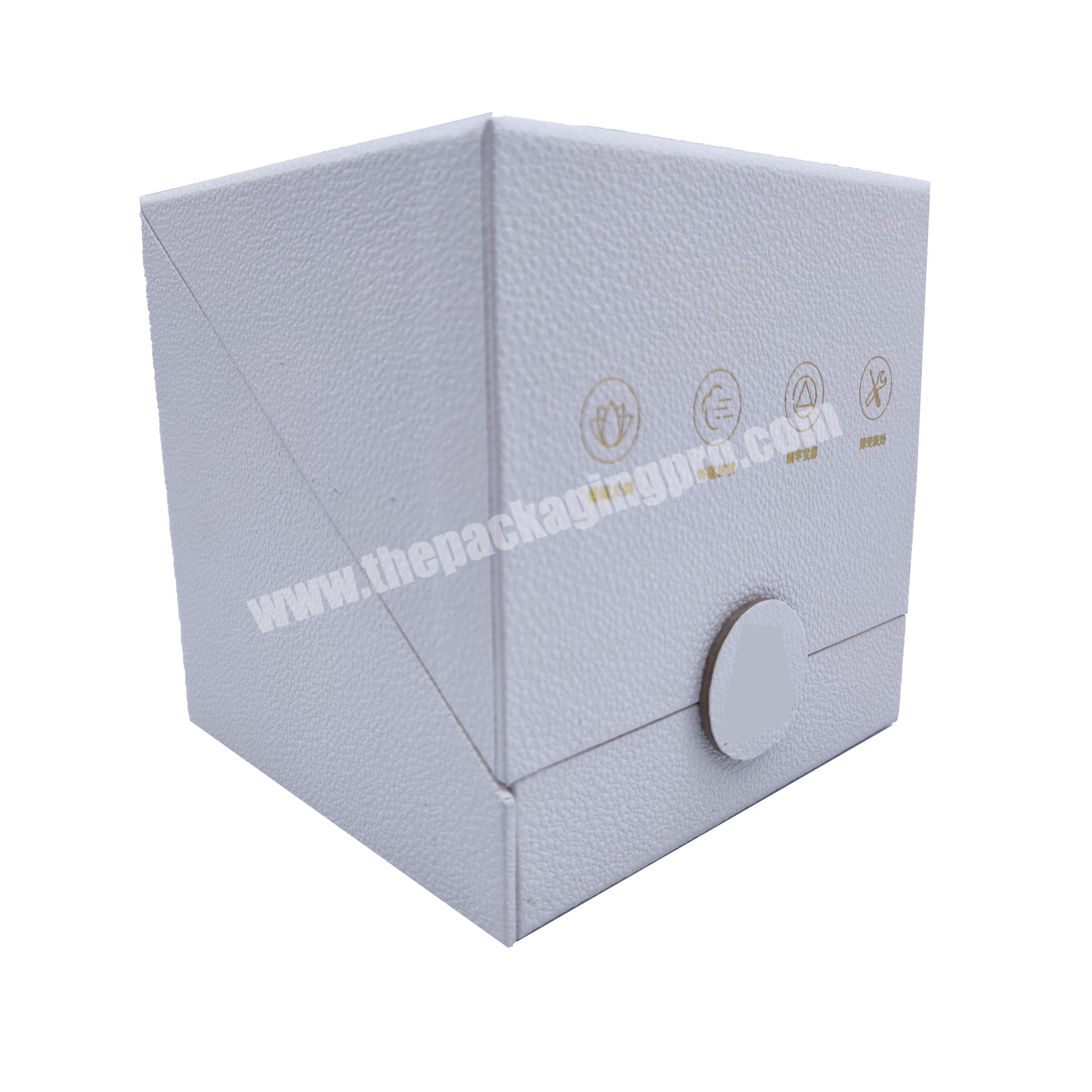 new arrival two layers spinning opening car fragrance packaging gift box