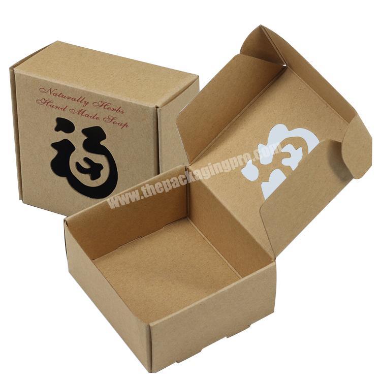 New coming soap packing box handmade square soap paper box