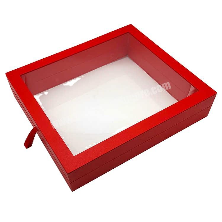 New creative high-end gift box folding transparent exquisite storage box gift packaging box