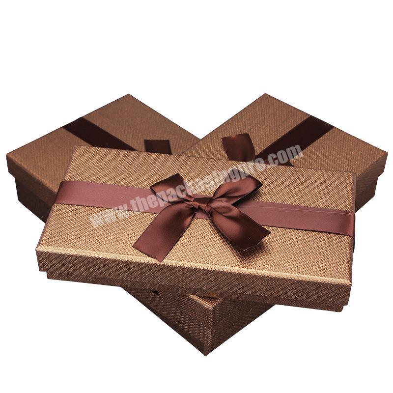 New CreativeWedding Favors Gifts Box Party Supplies Baby Shower Paper Chocolate Boxes Package bowknot Jewelry Paper Box