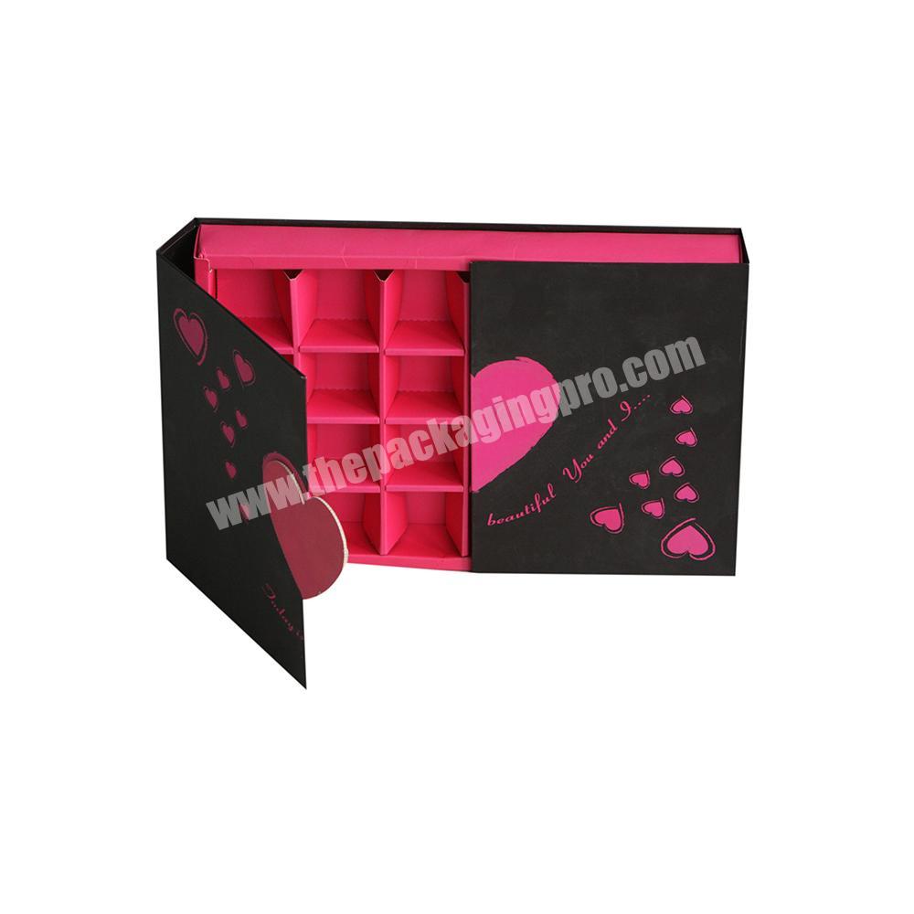 New Custom Empty Cardboard Gift Box for Chocolate Candy