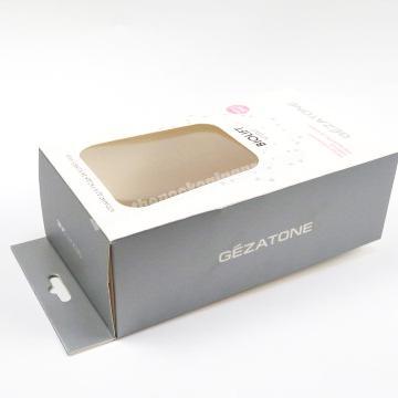 New Custom Logo Packaging Box For  Eyelash Boxes Paper Boxes  With Clear PVC Window