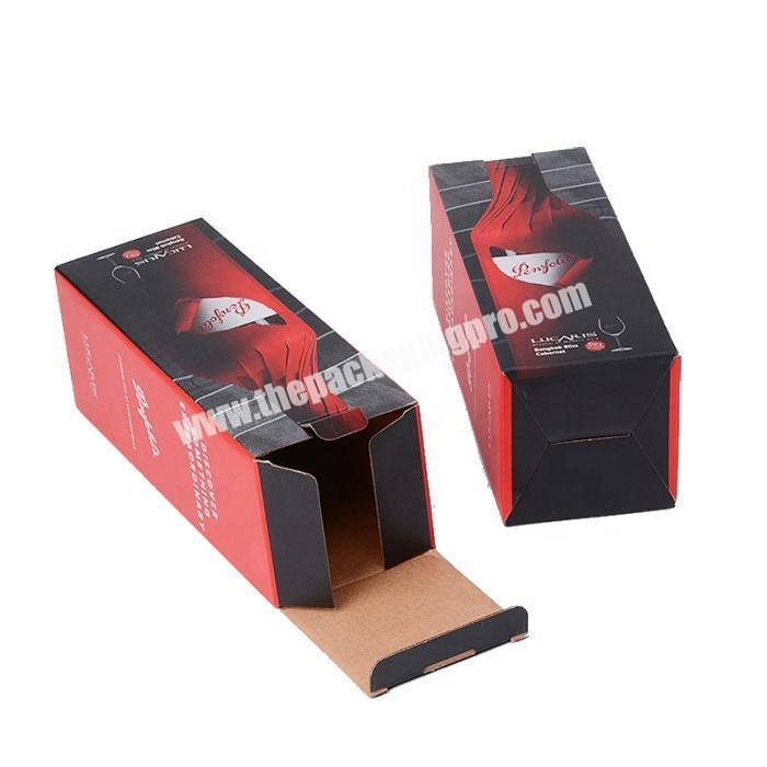 New design corrugated paper packaging box waterproof packing box