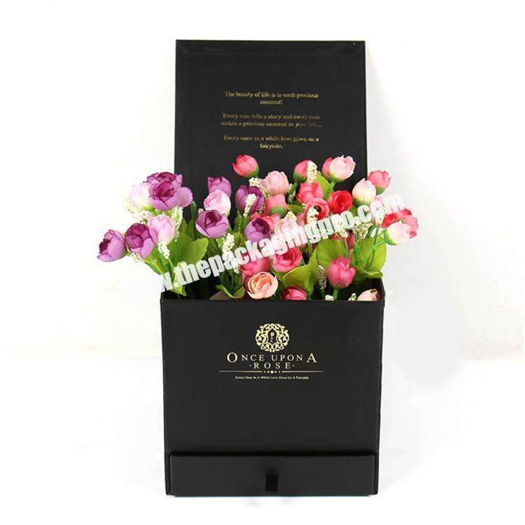 new design creative festive jewelry box with flowers