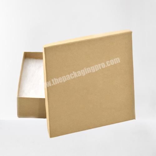 New design hard paper gift box,brown paper box