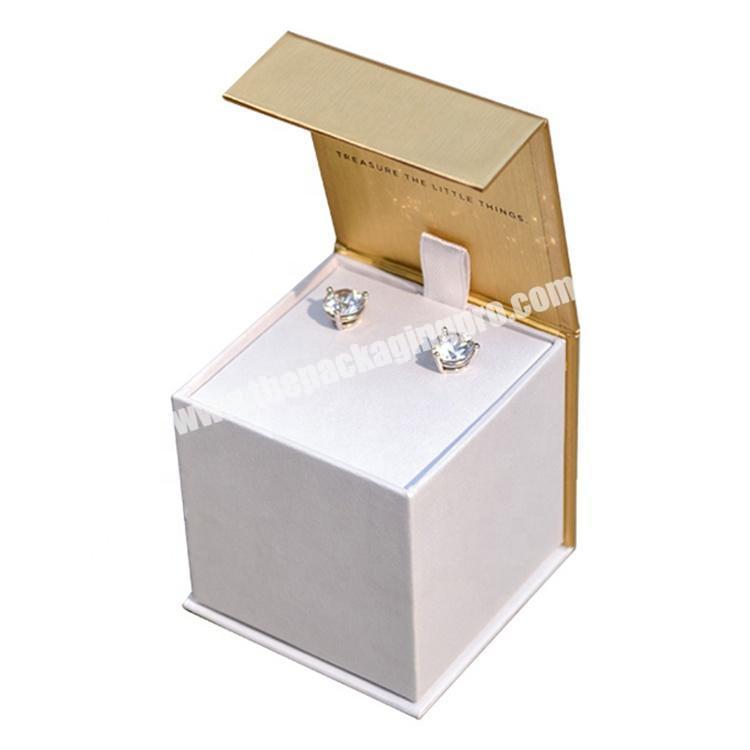 New Design Magnetic Jewelry Packaging Gift Box For Ring Bracelet Earring