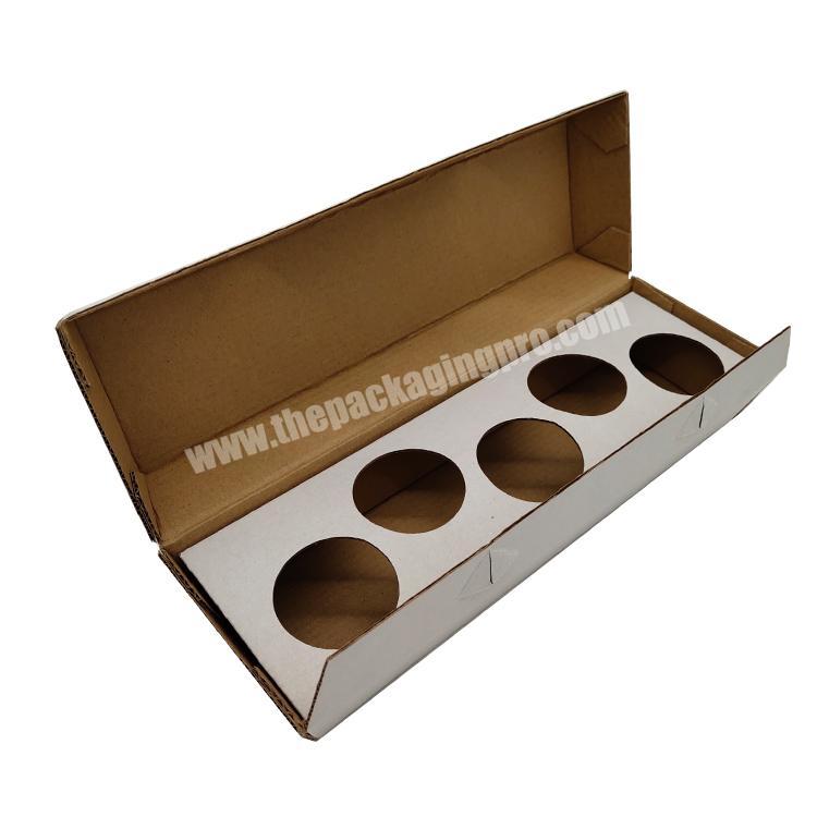 New Design Recycle Corrugated Paper Egg Tray Creative Packaging Box