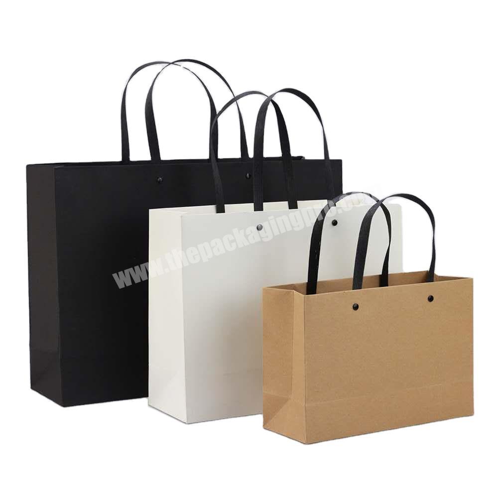 New eco-friendly gift shopping bags decorative personalized custom made paper bags