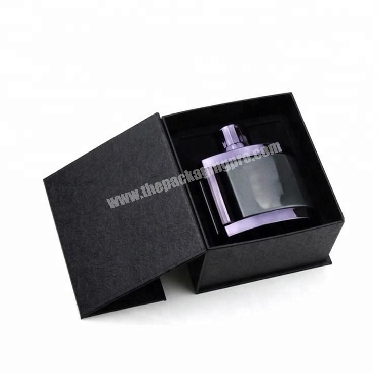 New fashion cardboard luxury perfume paper packaging box for perfume with magnet