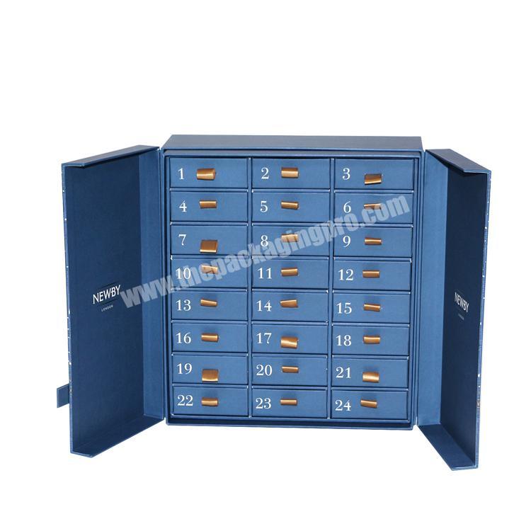 New Luxury Lots of drawer calendar boxe Gift flowers Box Paper gift box in packaging boxes