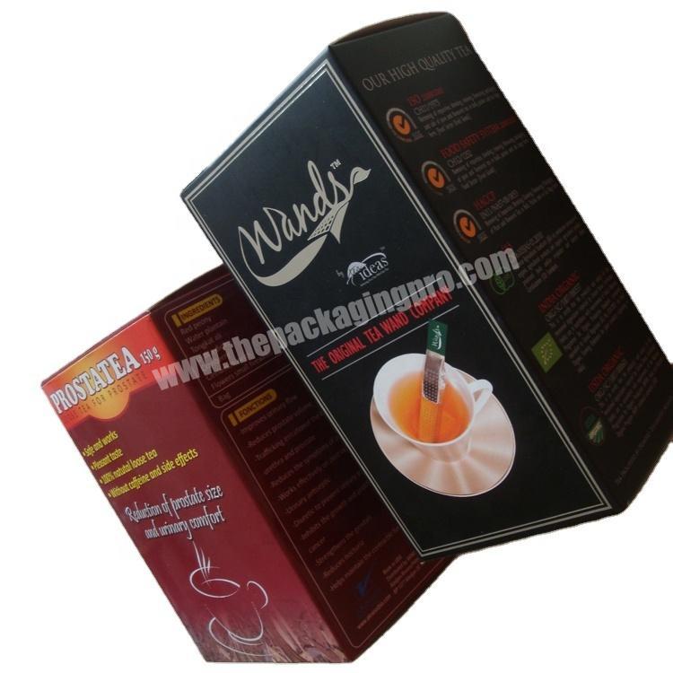 New new products chinese tea bags paper packaging boxes