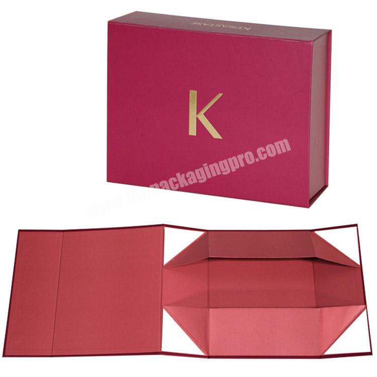 New Printing cosmetic box folding box with gold foil LOGO for shipping packaging boxes gift paper box