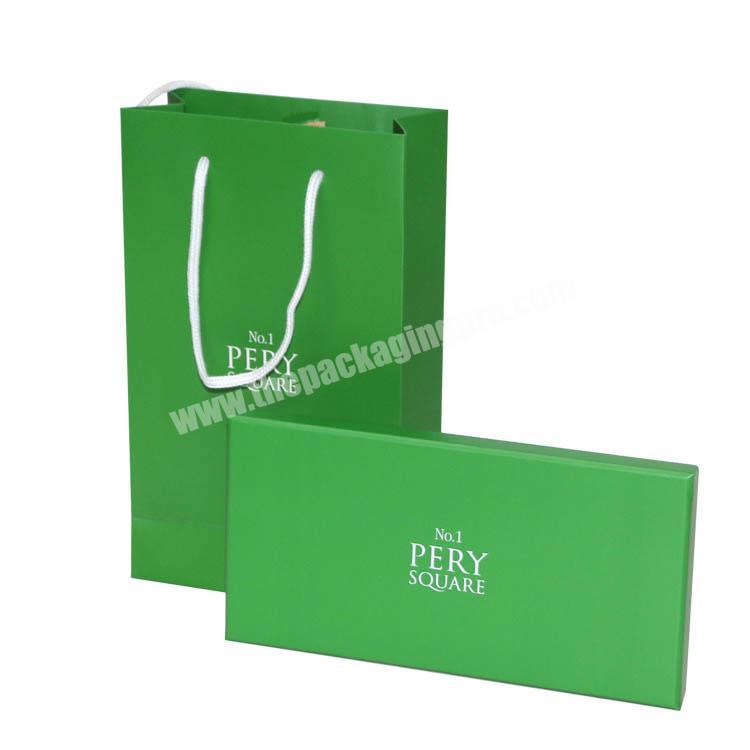 New Printing gift rigid box and paper bag set packaging boxes