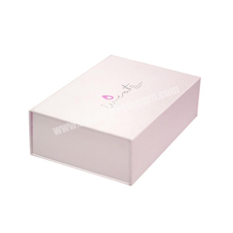 New product custom logo folding gift box magnetic with lid